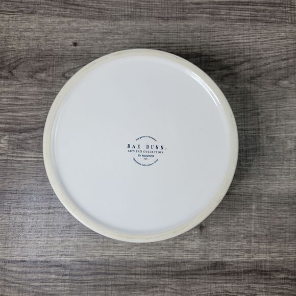 Rae Dunn Artisan Collection Farmhouse White And Red Deck The Paws Ceramic Dog... - Picture 6 of 6